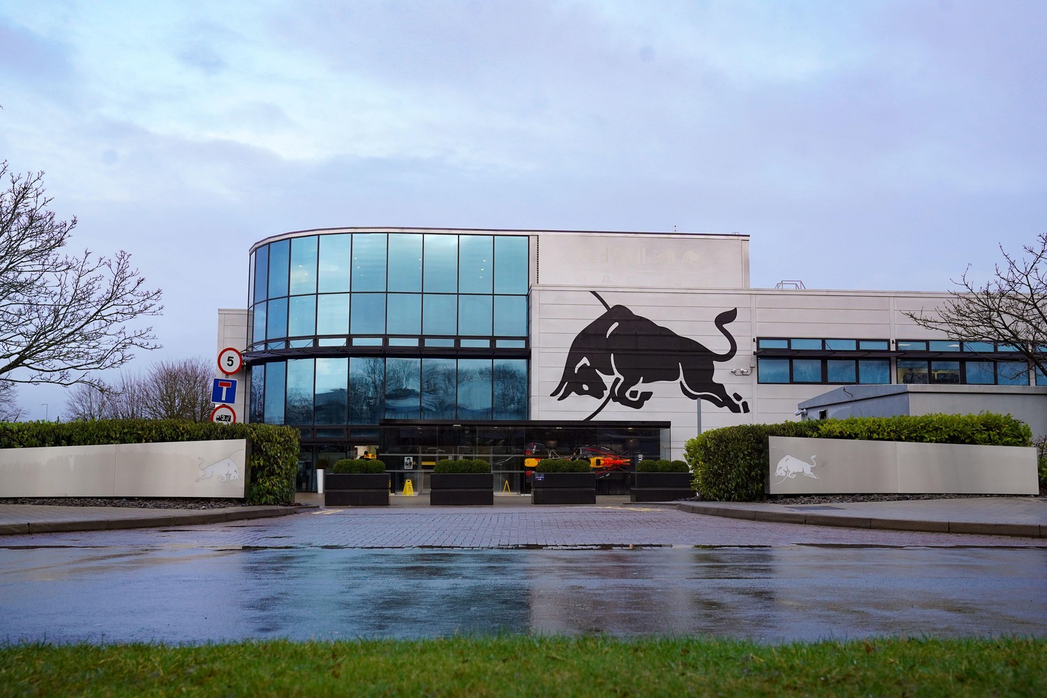 2WHA7K7 A general view of the Red Bull Technology Campus in Milton Keynes. Christian Horner faces a hearing following an accusation of ?inappropriate behaviour" at Red Bull?s Formula One team. Red Bull ? the Austrian energy drinks company which owns the team ? confirmed on Monday an independent investigation had been launched after it was made aware of the allegations. Picture date: Friday February 9, 2024.